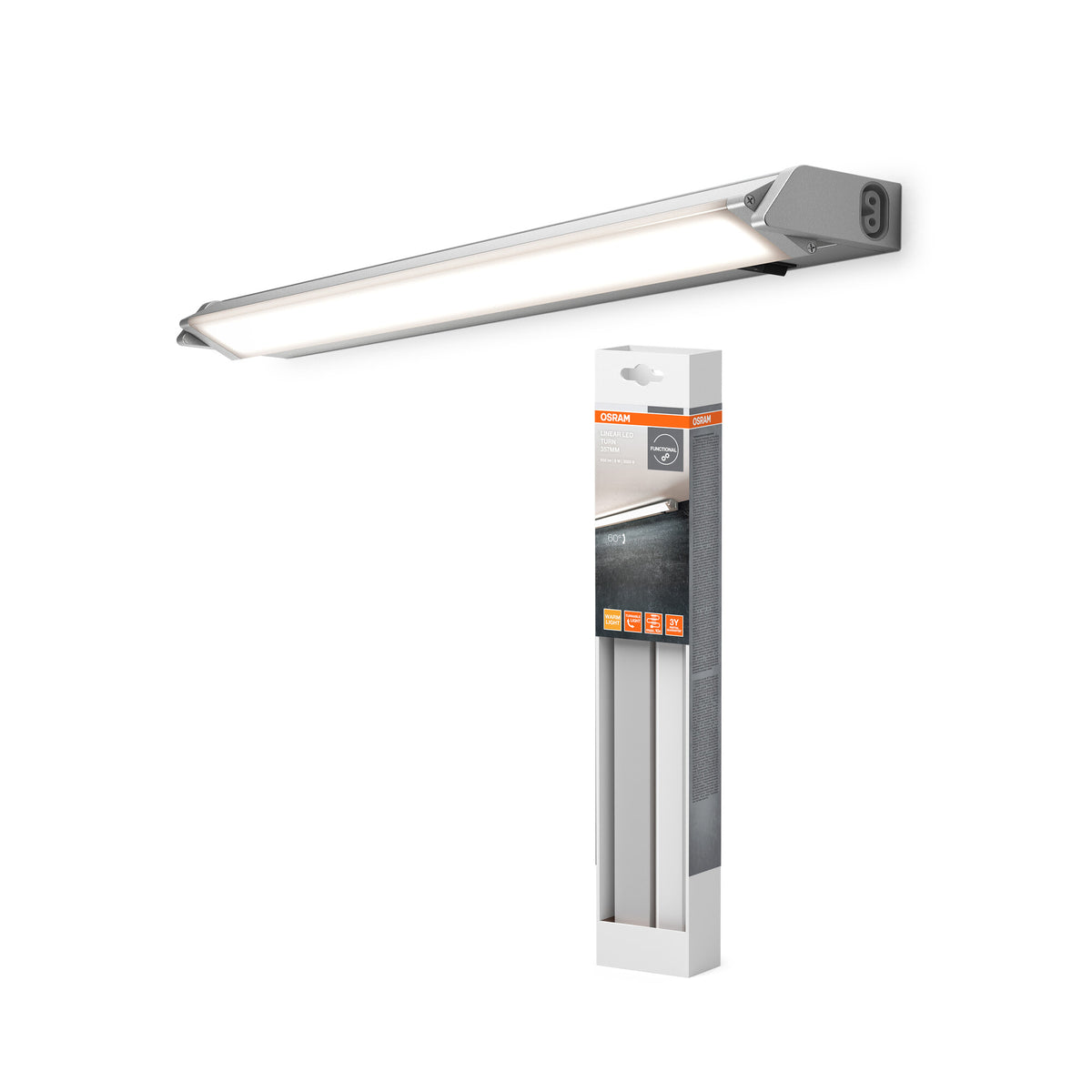 OSRAM LED-Unterschrankleuchte mit Kippfunktion 357mm