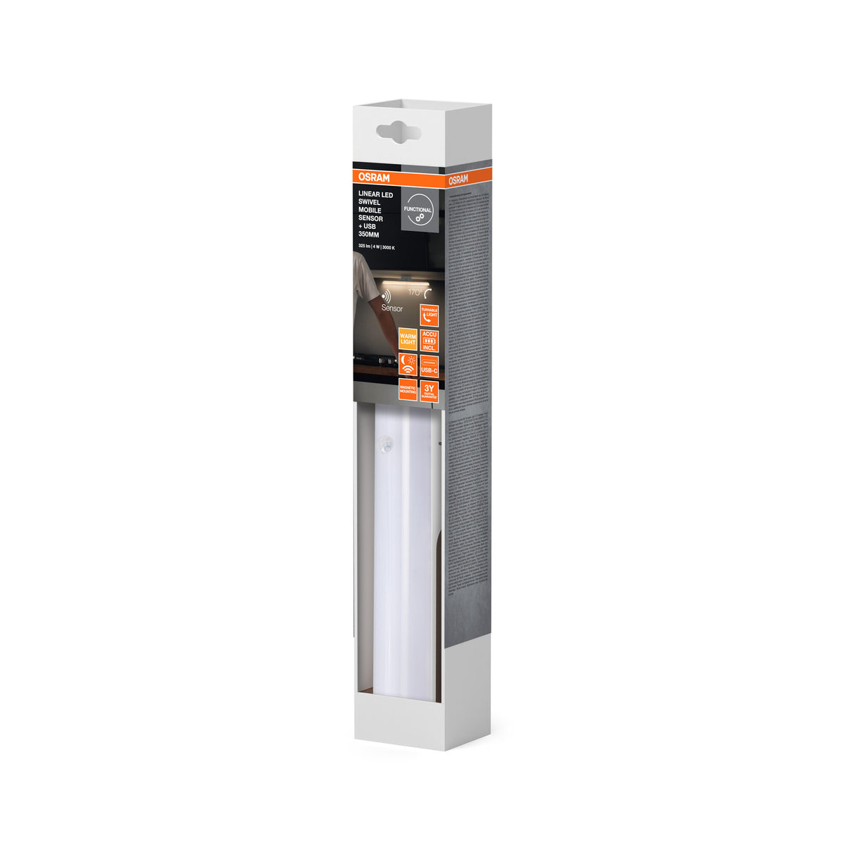 OSRAM magnetische Sensor-Unterschrankleuchte schwenkbar