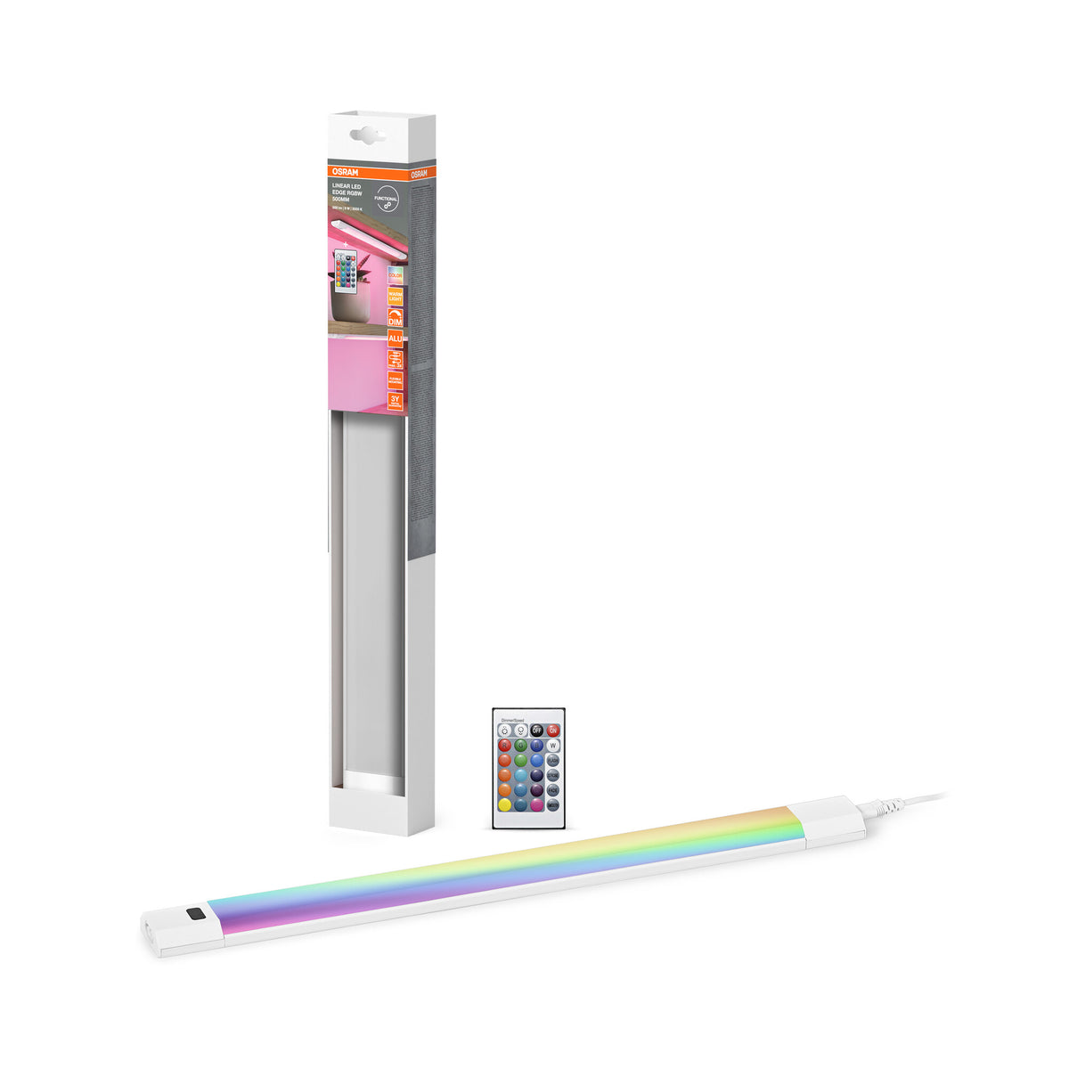 OSRAM Linear Edge Sensor 30 cm 8 W RGBW DIM afstandsbediening