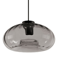 OSRAM DECOR Hanglamp met rookglas E27 Zwart