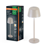 OSRAM ENDURA STYLE TAFELSTICKET OPLAADBARE TAFELLAMP, 2,5W, 200lm, beige