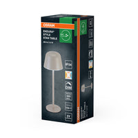 OSRAM ENDURA STYLE TAFELSTICKET OPLAADBARE TAFELLAMP, 2,5W, 200lm, beige