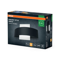 OSRAM LED wand- en plafondlamp, geschikt voor buitengebruik, warm wit, 60,0 mm x 240,0 mm x 142,0 mm, ENDURA STYLE SHIELD
