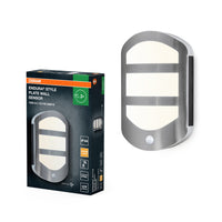 OSRAM ENDURA® Style Plate LED-wandlamp met sensor 12,5W / 3000K warm wit