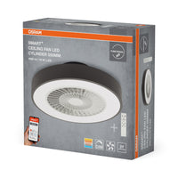 OSRAM SMART+ plafondventilator met wifi-technologie cilinder 550 mm + RC
