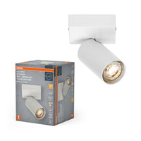 OSRAM LED-spot achthoekige plafond-/wandlamp 3,4W, GU10, 230lm, wit