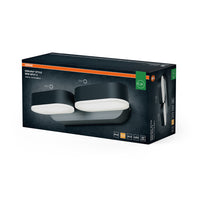 OSRAM LED wand- en plafondlamp, geschikt voor buitengebruik, warm wit, 100,0 mm x 230,0 mm x 54,0 mm, ENDURA STYLE MINI SPOT