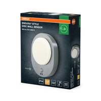OSRAM ENDURA STYLE DISC Außenwandleuchte Sensor 8W
