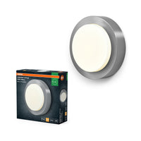 OSRAM ENDURA STYLE DISC buitenwandlamp roestvrij staal 8W