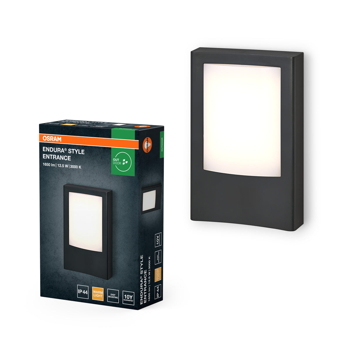 OSRAM ENDURA STYLE ENTRANCE Außenleuchte, 12,5W, 900lm