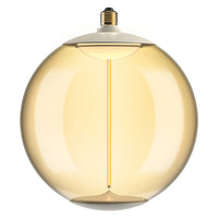 OSRAM Vintage 1906 LED Große Dekorlampe mit Filament-Magnetstil dimmbar 12W 818 Amber E27