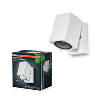 OSRAM ENDURA Classic Cube buitenwandlamp, wit, GU10