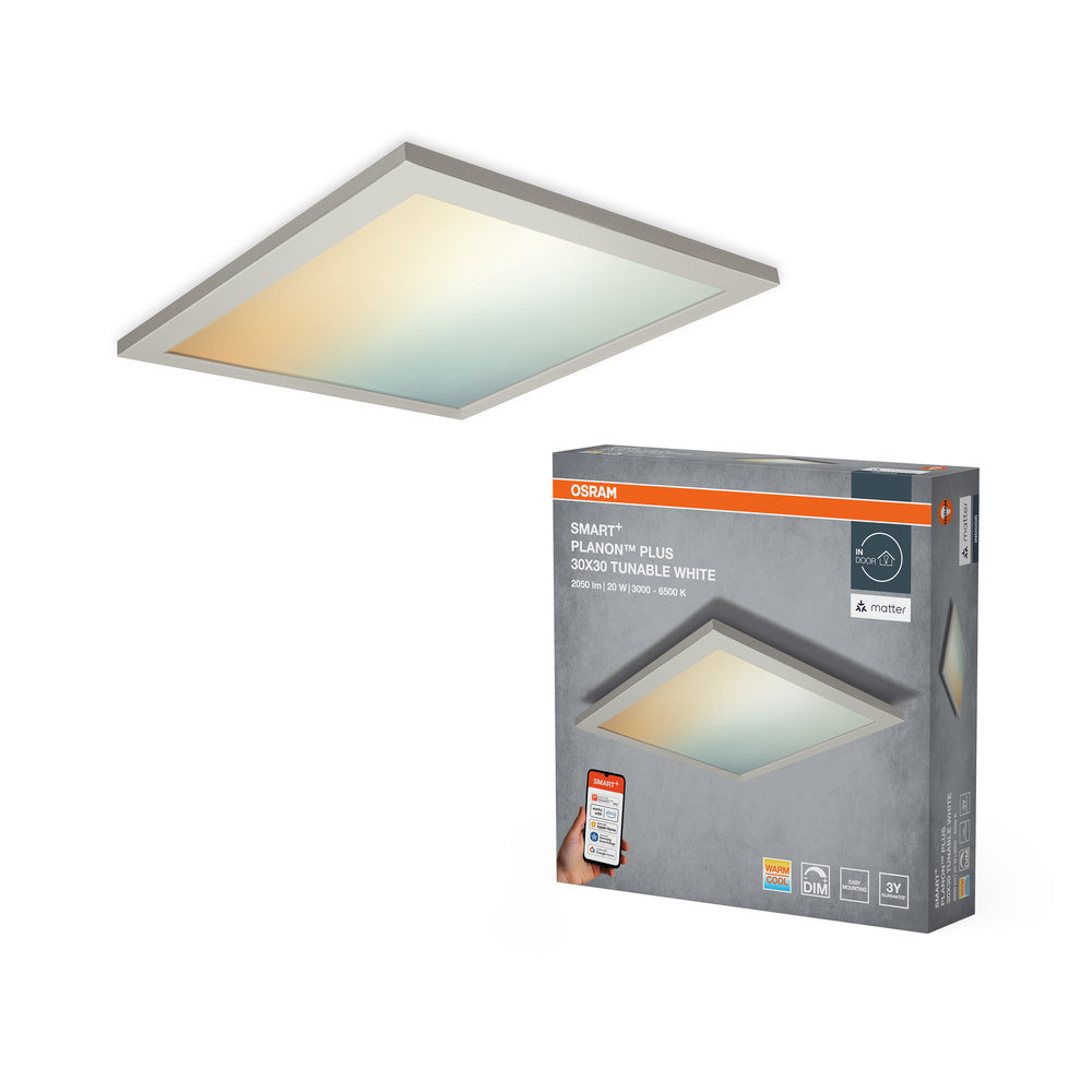 OSRAM Matter SMART+ PLANON PLUS LED-paneel, instelbaar wit, 300x300