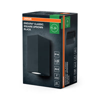 OSRAM ENDURA Vierkante Updown Buitenwandlamp, GU10