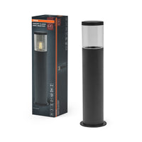 OSRAM ENDURA CLASSIC EBRO buitenlamp, wandlamp, donkergrijs, 49 cm, roestvrij staal, eenvoudige & snelle installatie, beschermingsklasse IP44, behuizing van roestvrij staal