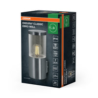 OSRAM ENDURA CLASSIC EBRO WALL Außenleuchte, Edelstahl