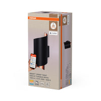 OSRAM Matter SMART+ ORBIS TWIST LED-wandlamp 23x12,7 cm, instelbaar wit, 12W / 3000-6500K, zwart