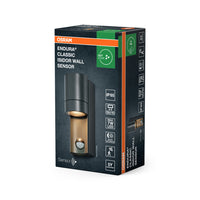 OSRAM ENDURA CLASSIC ISIDOR W Sensor Buitenwandlamp, donkergrijs