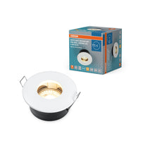 OSRAM INBOUWDOWNLIGHT TWISTLOCK LED-spot, Ø 85 mm, 4,3 W / 2700 K warm wit GU10