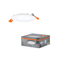 OSRAM RECESS SLIM DOWNLIGHT LED-plafondlamp, Ø 120 mm, 220-240 V 8 W / 6500 K Koel wit