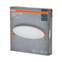 OSRAM INBOUW SLIM LED-plafondlamp, Ø 225 mm, 220-240 V 22 W / 6500 K Koel wit