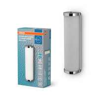 OSRAM CLASSIC CYLINDER badkamerwandlamp 320 mm, E14, zilver/grijs