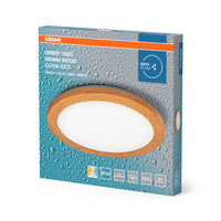 OSRAM ORBIS Disc Badkamer Plafondlamp 30cm 22W IP44 Houtdecor