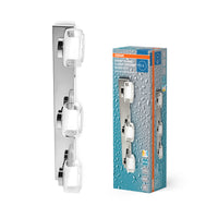 OSRAM ORBIS Flame Badkamerwandlamp 16,5W Klik CCT IP44 Chroom