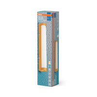 OSRAM ORBIS Buisvormige Badkamerspiegel/Wandlamp Mat Glas 9W 40cm Houten Decor