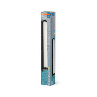 OSRAM ORBIS buisvormige badkamerspiegel/wandlamp met mat glas, 12W, 60 cm, zwart