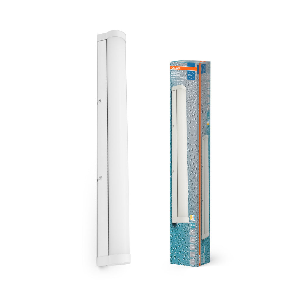 OSRAM ORBIS buisvormige badkamerspiegel/wandlamp met mat glas, 12W, 60 cm, wit