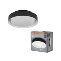 OSRAM ORBIS MADRID plafondlamp 290 mm, zwart, E27