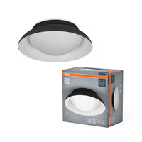 OSRAM ORBIS MILAN plafondlamp 305 mm, zwart, 2x E27