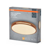 OSRAM ORBIS Woodburry plafondlamp, dimbaar met Click-DIM, 24W, 390mm, hout