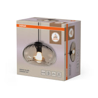 OSRAM DECOR Hanglamp met rookglas E27 Zwart