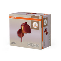 OSRAM DECOR Corolle wandlamp G9 rood