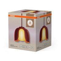 OSRAM DECOR Corolle hanglamp E27 rood