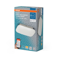 OSRAM Matter SMART+ ORBIS AQUA LED-plafondlamp voor de badkamer, 28x16 cm, instelbaar wit, 12W / 3000-6500K