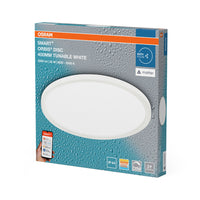 OSRAM Matter SMART+ ORBIS DISC LED-plafondlamp voor de badkamer, 40 cm, instelbaar wit, 25W / 3000-6500K