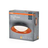 OSRAM ORBIS Plate plafondlamp 19W 310 mm zwart/oranje