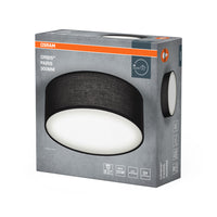 OSRAM ORBIS PARIS plafondlamp 300 mm, zwart, E27
