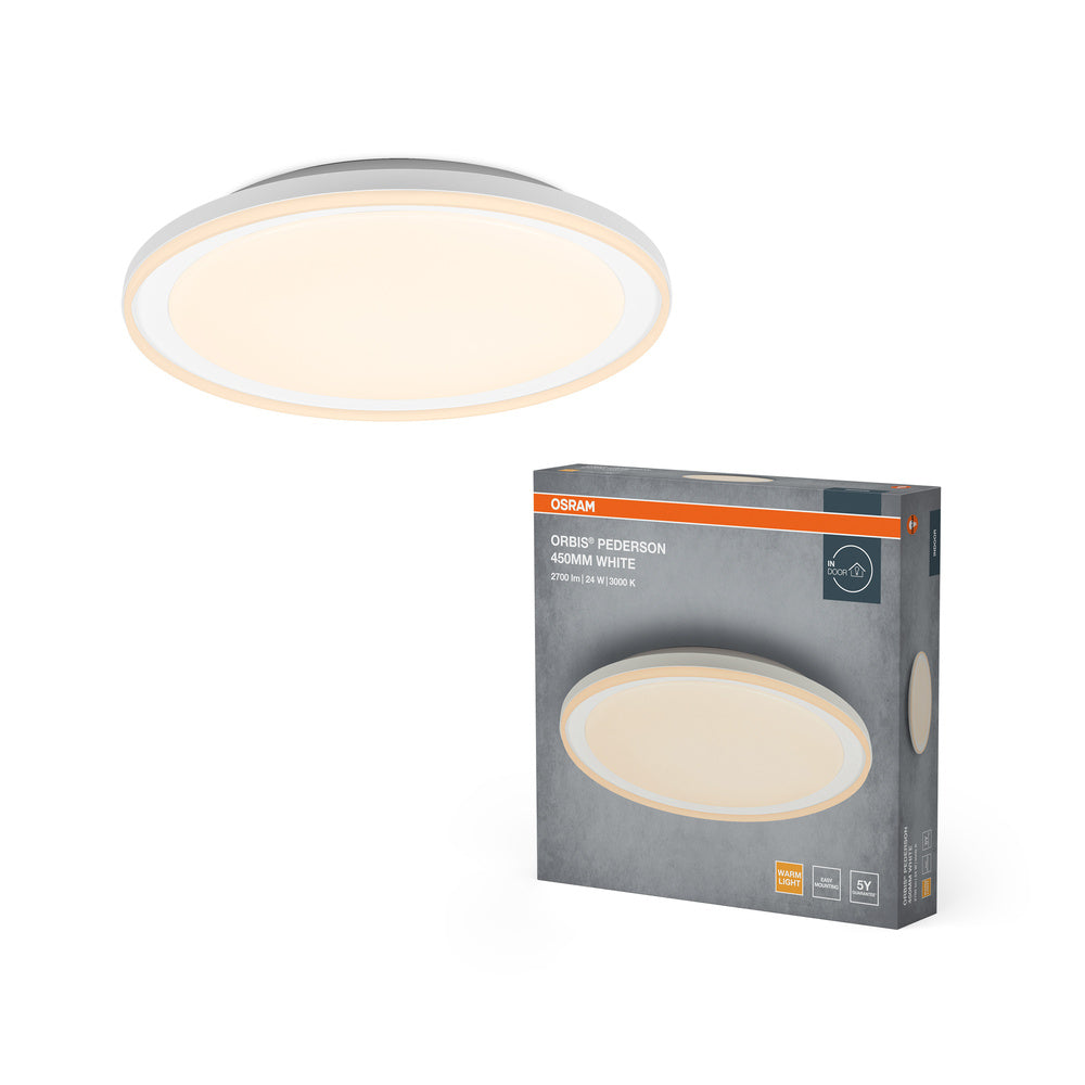 OSRAM ORBIS Pederson plafondlamp 24W 450mm wit