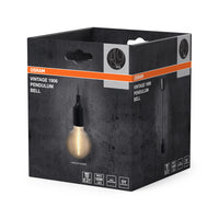 OSRAM Vintage 1906® Hanglamp BELL E27, zwart