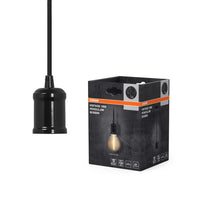 OSRAM Vintage 1906® hanglamp met spoel E27, zwart