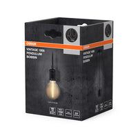 OSRAM Vintage 1906® hanglamp met spoel E27, zwart