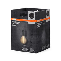 OSRAM Vintage 1906® hanglamp met spoel E27, antracietkleurig