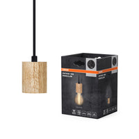OSRAM Vintage 1906® Hanglamp CYLINDER E27, hout