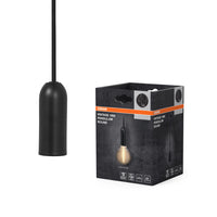 OSRAM Vintage 1906® Hanglamp ROND E27, zwart