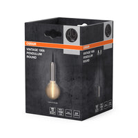 OSRAM Vintage 1906® Hanglamp ROND E27, chroom