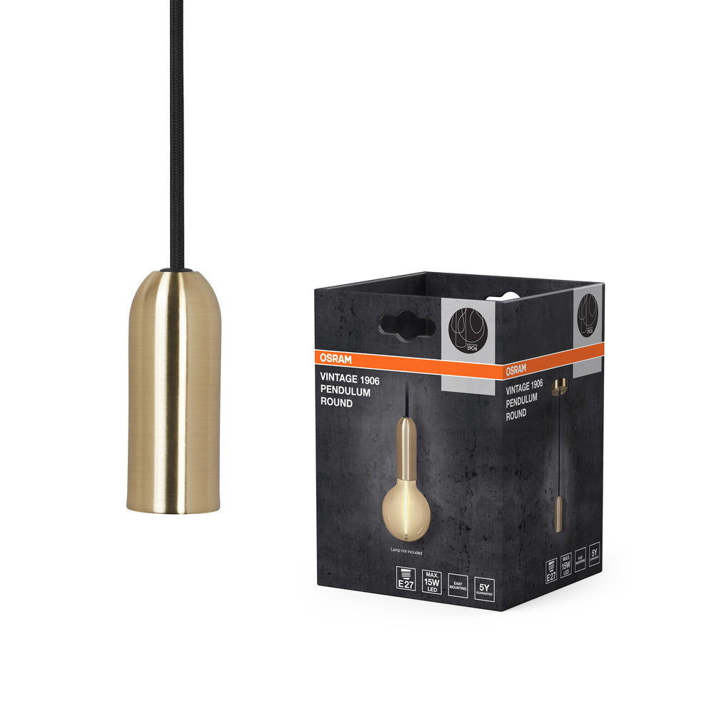 OSRAM Vintage 1906® Hanglamp ROND E26, goud